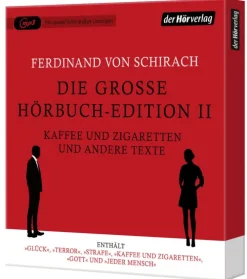 Die große Hörbuch-Edition II - Kaffee und Zigaretten und andere Texte-Hoerverlag DHV Der Best