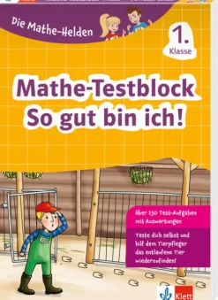 Klett Lerntraining Die Mathe-Helden: Mathe-Testblock So gut bin ich! 1. Klasse