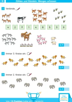Klett Lerntraining Die Mathe-Helden: Mathe-Testblock So gut bin ich! 1. Klasse