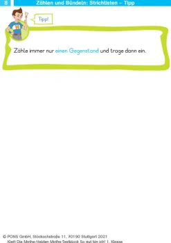 Klett Lerntraining Die Mathe-Helden: Mathe-Testblock So gut bin ich! 1. Klasse