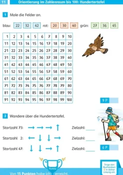Klett Lerntraining Die Mathe-Helden: Mathe-Testblock So gut bin ich! 2. Klasse