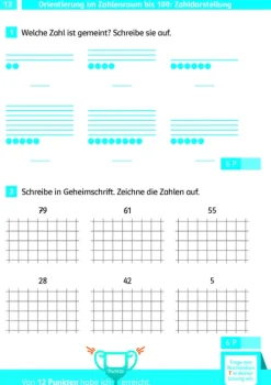 Klett Lerntraining Die Mathe-Helden: Mathe-Testblock So gut bin ich! 2. Klasse