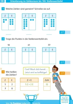 Klett Lerntraining Die Mathe-Helden: Mathe-Testblock So gut bin ich! 2. Klasse