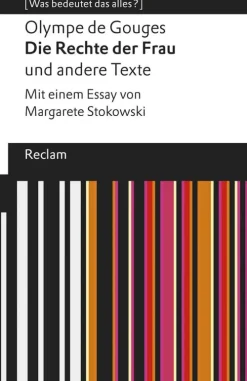 Die Rechte der Frau und andere Texte-Reclam Philipp Jun. New
