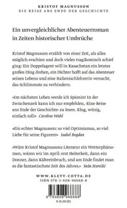 Die Reise ans Ende der Geschichte-Klett-Cotta Verlag Discount