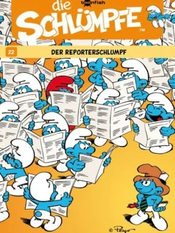 Die Schlümpfe 22. Der Reporterschlumpf-Splitter Verlag Clearance