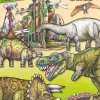 Atelier Color Dinosaurier basteln Papier Bastelbogen Auschneidebogen New