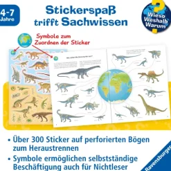 Dinosaurier Stickerheft-Ravensburger Verlag Discount