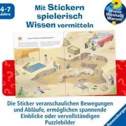 Dinosaurier Stickerheft-Ravensburger Verlag Discount