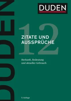 - Zitate und Aussprüche-Duden Best