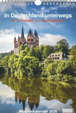 DUMONT - In Deutschland unterwegs 2026 - Wochenkalender 21 x 30 cm, Wandkalender mit 53 Reisezielen, für Natur- und Kulturliebhaber-DuMont Kalenderverlag Online