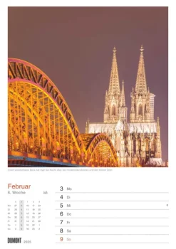 DUMONT - In Deutschland unterwegs 2026 - Wochenkalender 21 x 30 cm, Wandkalender mit 53 Reisezielen, für Natur- und Kulturliebhaber-DuMont Kalenderverlag Online