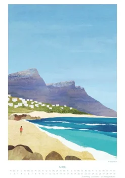 DuMont Kalenderverlag DUMONT - Rivers: Feeling Nature 2026 - Wandkalender 30x42 cm - Outdoor-Illustrationen von Henry Rivers, dekorative Poster im minimalistischen Design Hot