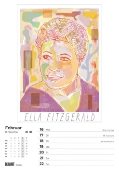 DuMont Kalenderverlag DUMONT - Starke Frauen 2026 - Wochenkalender mit 53 Porträts & Biografien - Wandkalender 21 x 30 cm mit Spiralbindung Sale