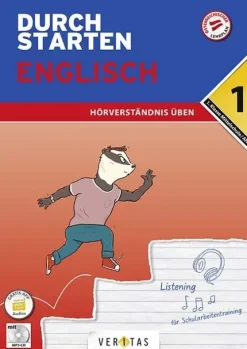 Durchstarten 1. Klasse - Englisch AHS/ BHS - Hörverständnis-Veritas Verlag Outlet