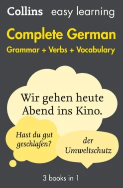 HarperCollins Publishers Easy Learning German Complete Grammar, Verbs and Vocabulary (3 books in 1) Outlet