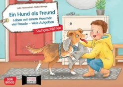 Ein Hund als Freund. Leben mit einem Haustier: viel Freude - viele Aufgaben. Kamishibai Bildkartenset-Don Bosco Medien GmbH Discount