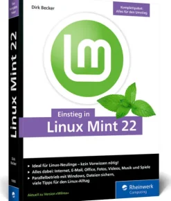 Rheinwerk Verlag GmbH Einstieg in Linux Mint 22 Clearance
