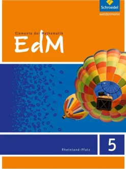 Elemente der Mathematik 5. Schulbuch. Rheinland-Pfalz-Schroedel Verlag GmbH New
