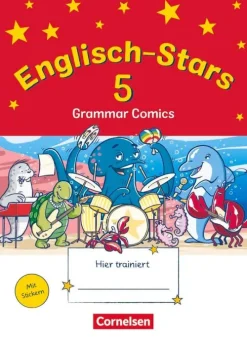 Oldenbourg Schulbuchverl. Englisch-Stars 5. Schuljahr - Übungsheft Grammar Comics