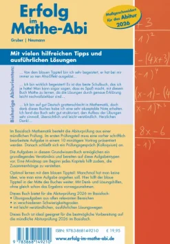 Erfolg im Mathe-Abi 2026 Grundwissen Basisfach Baden-Württemberg-Freiburger Verlag Outlet