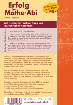 Erfolg im Mathe-Abi Mündliche Prüfung Basisfach Baden-Württemberg-Freiburger Verlag Best