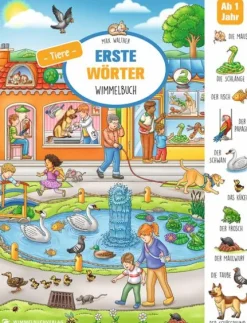 Adrian Wimmelbuchverlag Erste Wörter Wimmelbuch Tiere Clearance