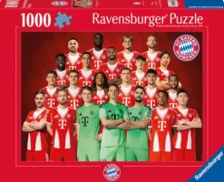 Ravensburger Spieleverlag Erwachsenenpuzzle 1000 Teile - FC Bayern München Saison 2025/2026 Hot