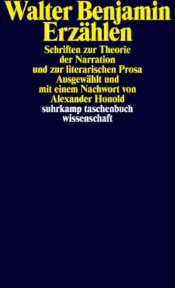 Erzählen-Suhrkamp Verlag Sale