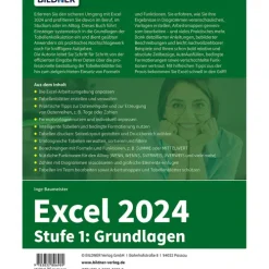 BILDNER Verlag Excel 2024 - Stufe 1: Grundlagen Discount
