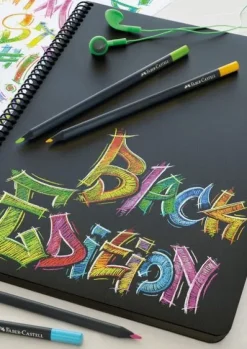 Buntstifte Black Edition 12er Kartonetui-Faber-Castell Online