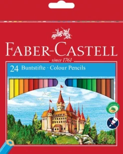 Faber-Castell Buntstifte Classic Colour 24er Set Hot