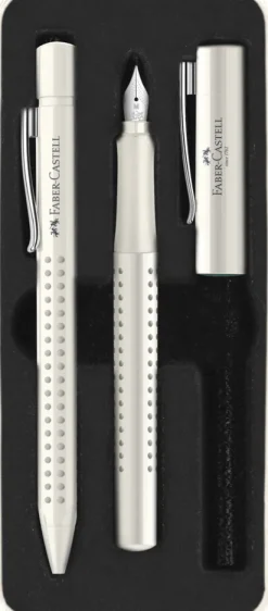 Füller M/Set Grip 2010 coconut milk-Faber-Castell Best