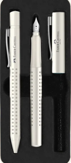 Füller M/Set Grip 2010 coconut milk-Faber-Castell Best