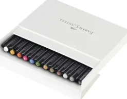 Faber-Castell Tuschestift Pitt Artist Pen Calligraphy Studio 12er Atelierbox Sale