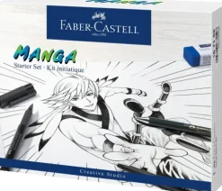Faber-Castell Tuschestifte Pitt Artist Pens, Manga Starter Set Online