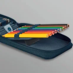 Baier & Schneider Federmäppchen 2 Klappen denim New