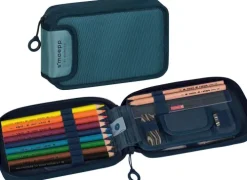 Baier & Schneider Federmäppchen 2 Klappen denim New