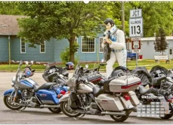 Calvendo Fernweh und Traumziele: Auf Motorrad-Tour in den USA (hochwertiger Premium Wandkalender 2026 DIN A2 quer), Kunstdruck in Hochglanz New