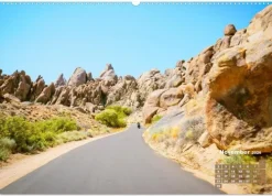 Calvendo Fernweh und Traumziele: Auf Motorrad-Tour in den USA (hochwertiger Premium Wandkalender 2026 DIN A2 quer), Kunstdruck in Hochglanz New