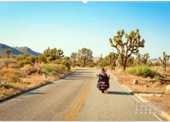 Calvendo Fernweh und Traumziele: Auf Motorrad-Tour in den USA (hochwertiger Premium Wandkalender 2026 DIN A2 quer), Kunstdruck in Hochglanz New