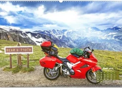 Calvendo Fernweh und Traumziele: Auf Motorrad-Tour in den USA (hochwertiger Premium Wandkalender 2026 DIN A2 quer), Kunstdruck in Hochglanz New