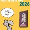 Fiese Bilder Cartoons für jeden Tag 2026: Tagesabreißkalender-Lappan Outlet