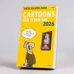 Fiese Bilder Cartoons für jeden Tag 2026: Tagesabreißkalender-Lappan Outlet
