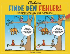 Finde den Fehler - Bildersuchrätsel mit Cartoons-Bassermann, Edition Clearance