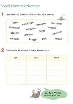 Tessloff Verlag Fit für Deutsch 3. Klasse. Mein 5-Minuten-Block Hot