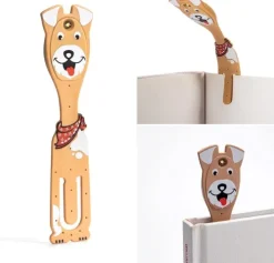 Flexilight Animal Leselicht (Hund) | 2 in 1 Leselampe & Lesezeichen | LED Leselicht | Geschenk für Leser, Buchliebhaber | Deutsche Ausgabe-Bookchair Vertrieb New