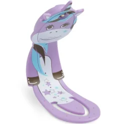 Bookchair Vertrieb Flexilight Pals Leselicht (Einhorn) - lila - 2 in 1 Leselampe & Lesezeichen - LED Leselicht - Geschenk für Leser, Buchliebhaber - Deutsche Ausgabe Online