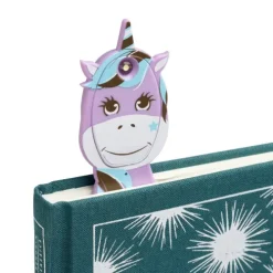Bookchair Vertrieb Flexilight Pals Leselicht (Einhorn) - lila - 2 in 1 Leselampe & Lesezeichen - LED Leselicht - Geschenk für Leser, Buchliebhaber - Deutsche Ausgabe Online