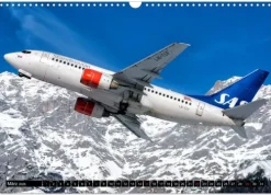 Calvendo Flugzeugkalender (Wandkalender 2026 DIN A3 quer), Monatskalender Discount